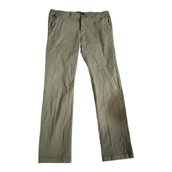 American Eagle Tan Active Flex Skinny Pants 36x32 - Picture 1 of 7